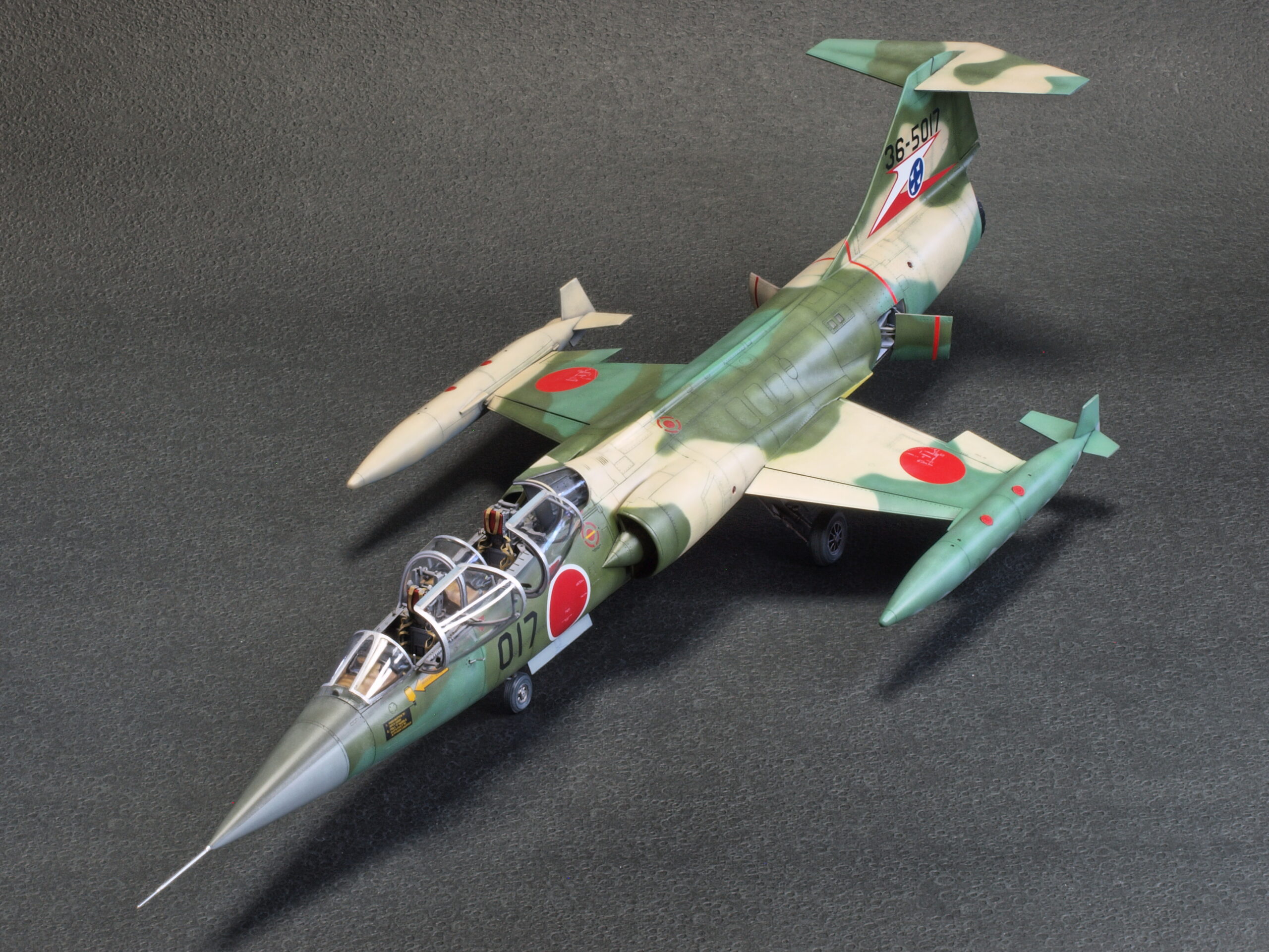 森林迷彩の空自マルヨン／F-104DJ（2022年） | 模型工房 宜楽