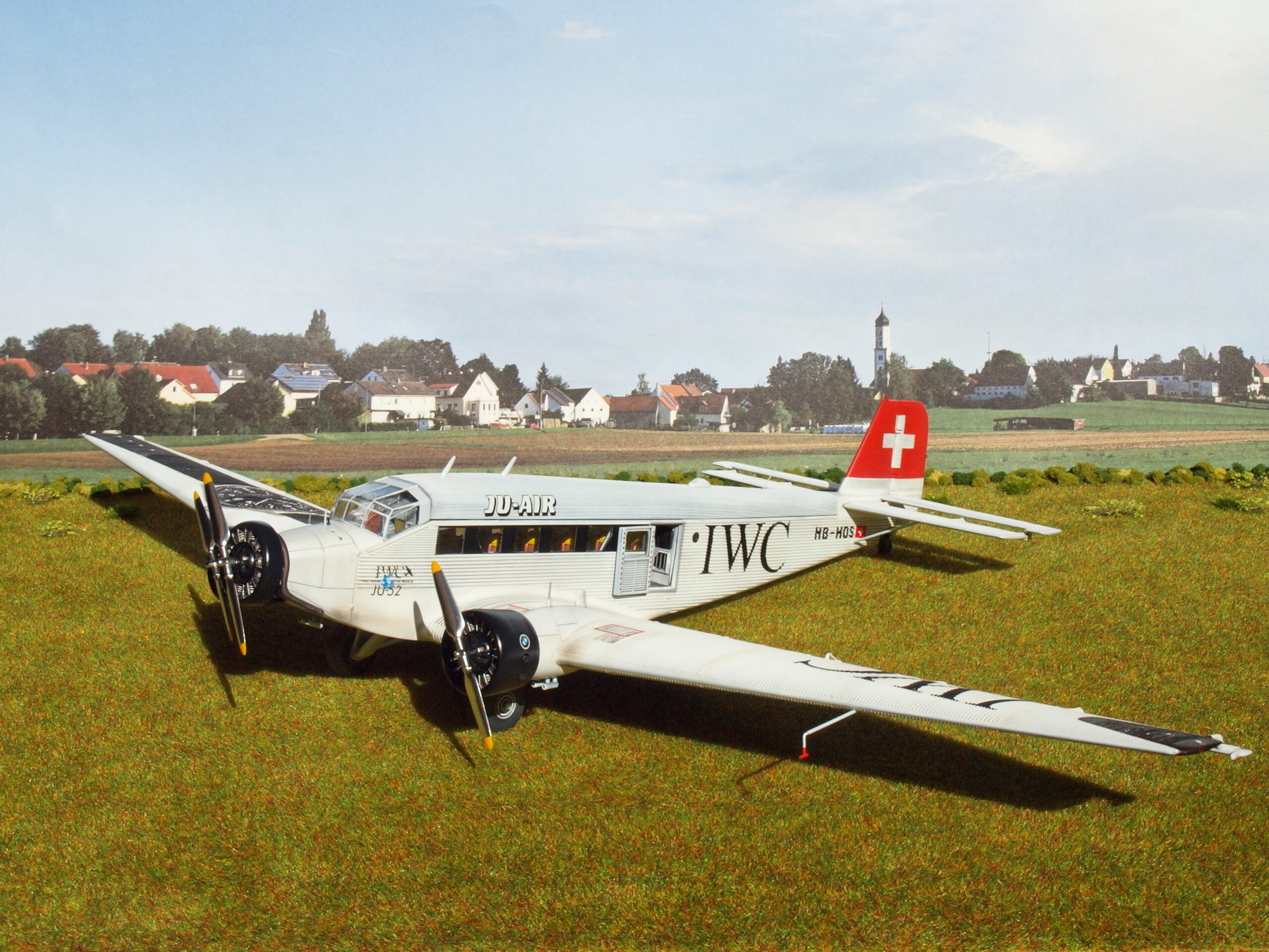 JU-AIR”ＩＷＣ” ユンカースJU-52/3ｍ（2022年） | 模型工房 宜楽