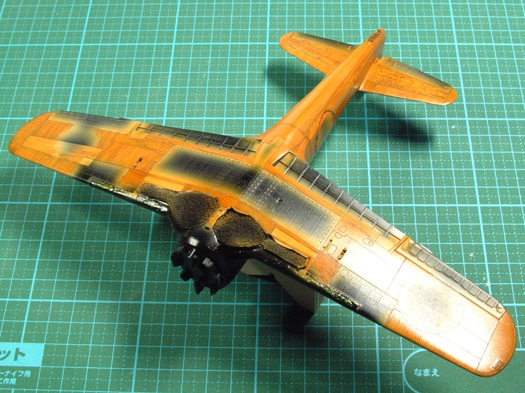 2025/06/14 製作記事～1/48 モクセイ疾風・立川キ106（タミヤ改造