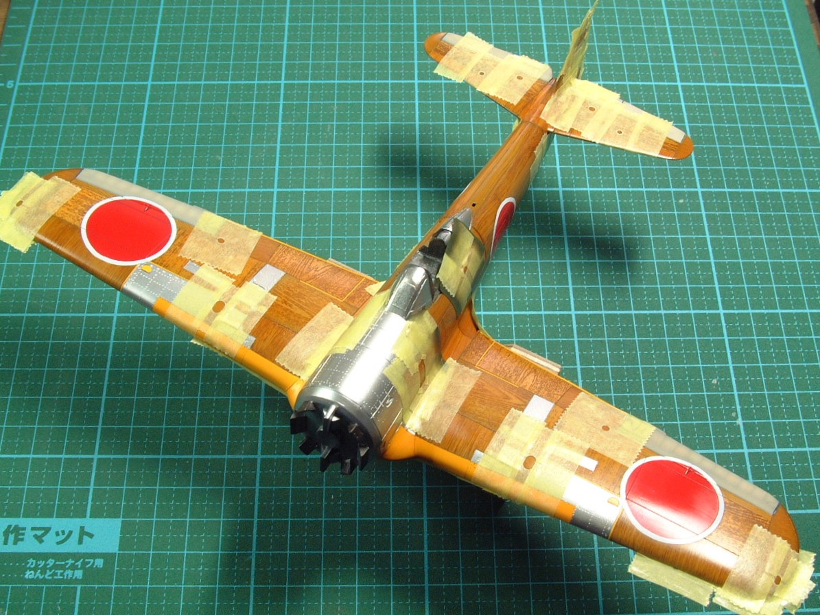 2025/06/14 製作記事～1/48 モクセイ疾風・立川キ106（タミヤ改造
