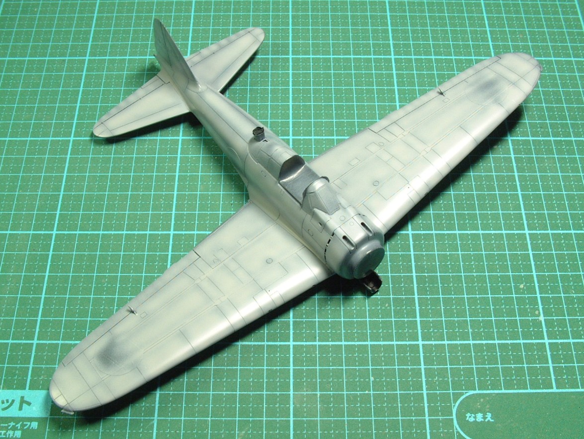 2025/09/18 製作記事～1/48 三菱 十二試艦上戦闘機（ハセガワ）1号機